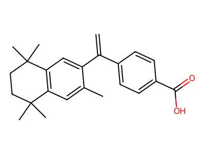 Bexarotene structure