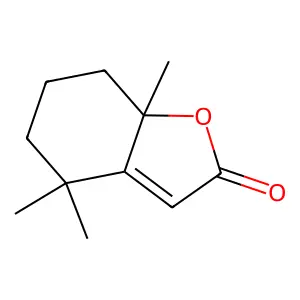 Dihydroactinidiolide, (+-)- structure