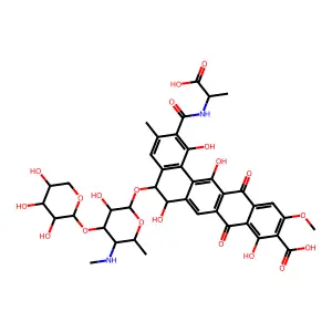 10-Carboxypradimicin A structure