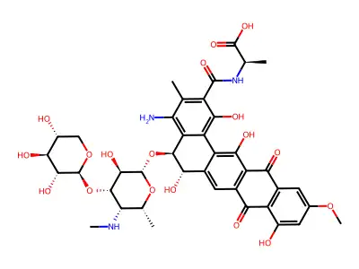 4-Aminopradimicin A structure