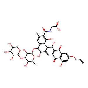 PRADIMICIN DER structure