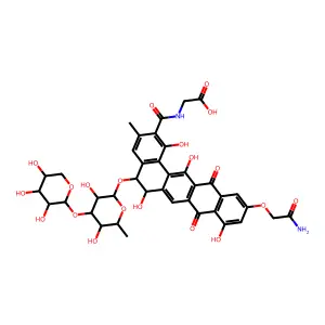 PRADIMICIN DER structure