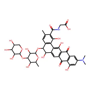 PRADIMICIN DER structure