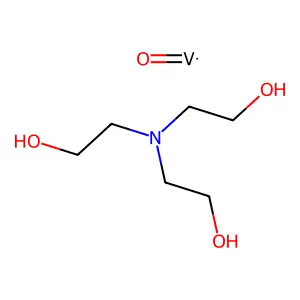Vanadium, ((2,2',2''-(nitrilo-kappaN)tris(ethanolato-kappaO))(3-))oxo- structure