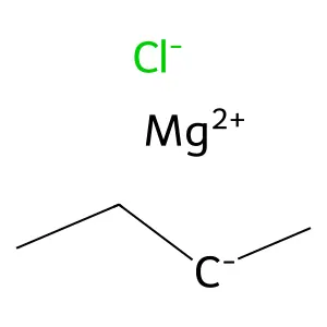 Magnesium, chloro(1-methylpropyl)- structure