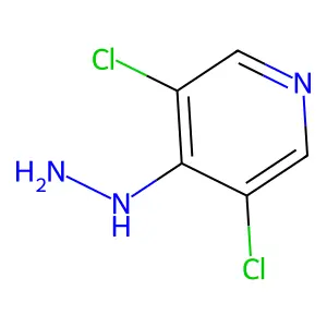 3,5-Dichloro-4-hydrazinylpyridine structure