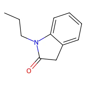 1-Propylindolin-2-one structure