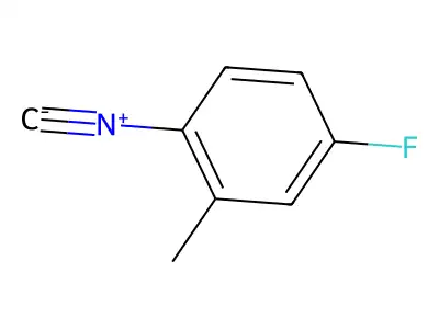 4-Fluoro-1-isocyano-2-methylbenzene structure