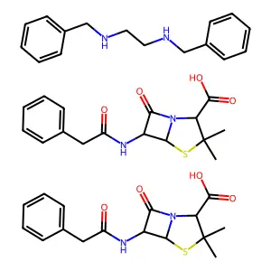 Penicillin G Benzathine Anhydrous structure