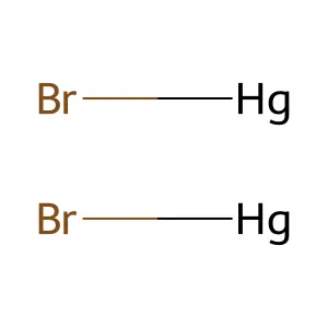 Mercurous bromide structure