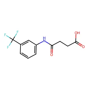 N-(3-Trifluoromethyl-phenyl)-succinamic acid structure