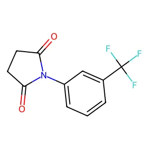 N-(3-Trifluoromethylphenyl)succinimide structure