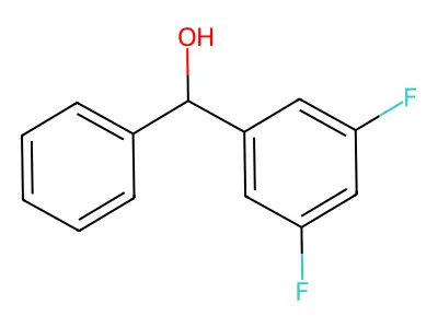 3,5-Difluorobenzhydrol structure