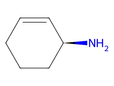 (1S)-cyclohex-2-en-1-amine structure