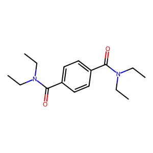 N,N,N',N'-Tetraethylterephthalamide structure