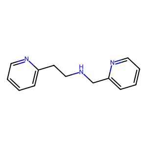 2-(Pyridin-2-yl)-N-(pyridin-2-ylmethyl)ethanamine structure