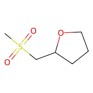 Furan, tetrahydro-2-((methylsulfonyl)methyl)- structure