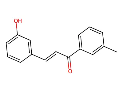 2-Propen-1-one,3-(3-hydroxyphenyl)-1-(3-methylphenyl)-, (E)-(9CI) structure