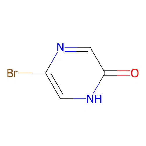 2-Bromo-5-hydroxypyrazine structure