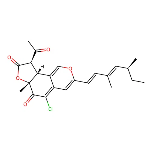 Isochromophilone Ia structure