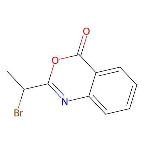 2-(1-Bromoethyl)-3,1-benzoxazin-4-one structure