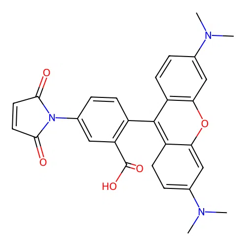 Tetramethylrhodamine-5-maleimide structure