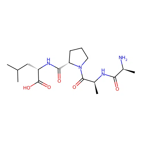 L-Leucine, L-alanyl-L-alanyl-L-prolyl- structure