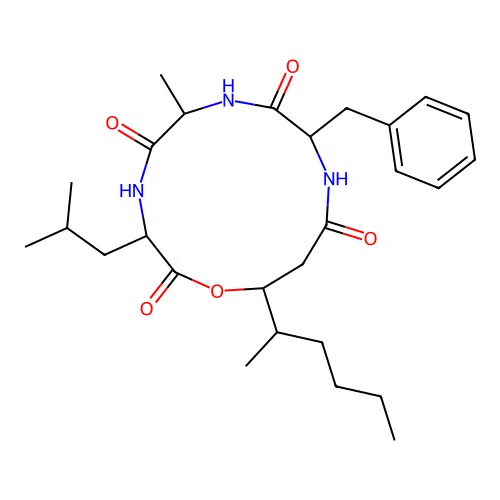 Beauveriolide-I; SCH-58149 structure