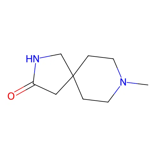8-Methyl-2,8-diazaspiro(4.5)decan-3-one structure