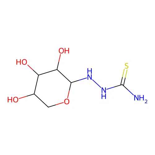 D-Arabinopyranosyl thiosemicarbazide structure