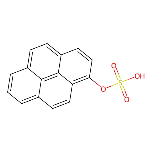 1-Pyrenylsulfate structure