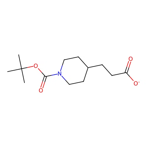 3-[1-(Tert-butoxycarbonyl)piperidin-4-YL]propanoate structure