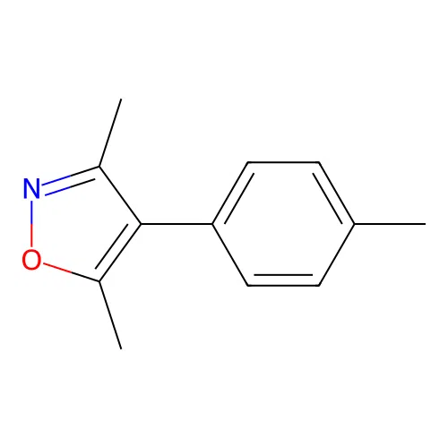 3,5-Dimethyl-4-(4-methylphenyl)-1,2-oxazole structure