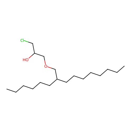 1-Chloro-3-[(2-hexyldecyl)oxy]-2-propanol structure