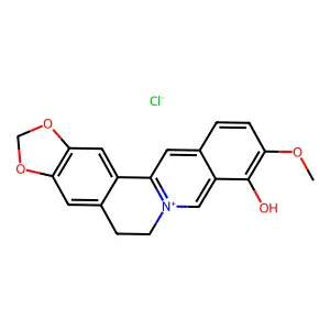 Berberrubine structure
