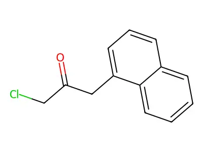 1-Chloro-3-(naphthalen-1-yl)propan-2-one structure