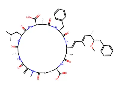 Microcystin LF structure
