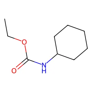 Carbamic acid, N-cyclohexyl-, ethyl ester structure