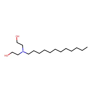 Dodecylidene-bis(2-hydroxyethyl)azanium structure