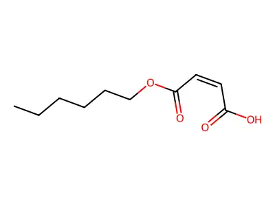 4-(Hexyloxy)-4-oxobut-2-enoic acid structure
