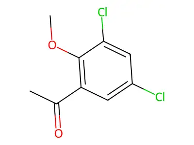 1-(3,5-Dichloro-2-methoxyphenyl)ethanone structure
