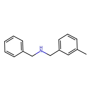 N-benzyl-1-(3-methylphenyl)methanamine structure