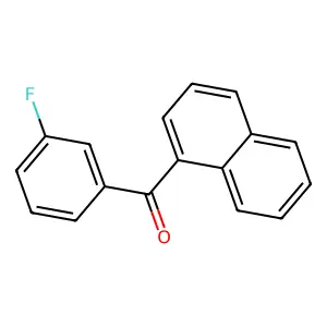 (3-Fluorophenyl)-naphthalen-1-ylmethanone structure