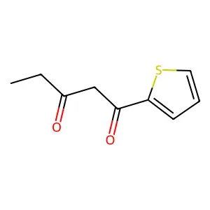 1-(Thiophen-2-yl)pentane-1,3-dione structure