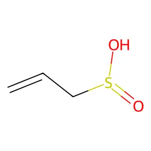 Prop-2-ene-1-sulfinic acid structure