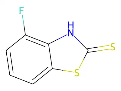 6-Fluoro-2-mercaptobenzothiazole structure