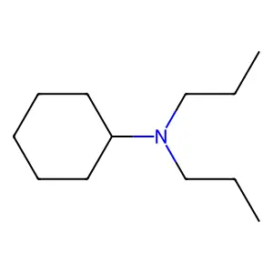 N,N-Dipropylcyclohexanamine structure