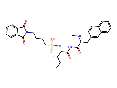 Pht-Ape(P)-Ile-Nal-MA structure