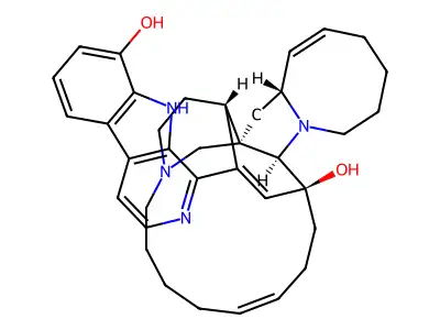 8-Hydroxymanzamine A structure