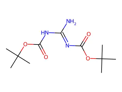 N,N'-Di-Boc-guanidine structure